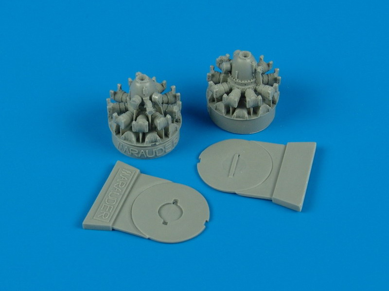 QB72089 B-26 B/C Marauder Engine 1/72